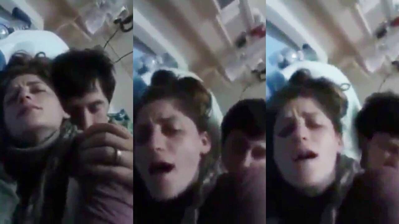 Hot Irani wife asks husband to fuck her in hospital bed