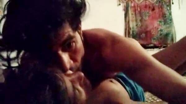Desi Indian couple intense, tight chudai and talking at night