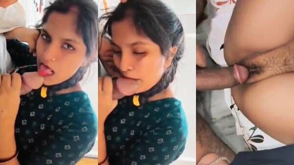 Young Karachi girl sucking bf's dick head & pussy fucking in hotel