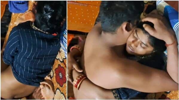Sleeping Mumbai wife woke up and fucked by husband