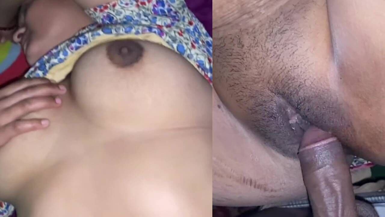 Shy Gujarati bhabhi's sexy, shaven pussy fucked by devar mms