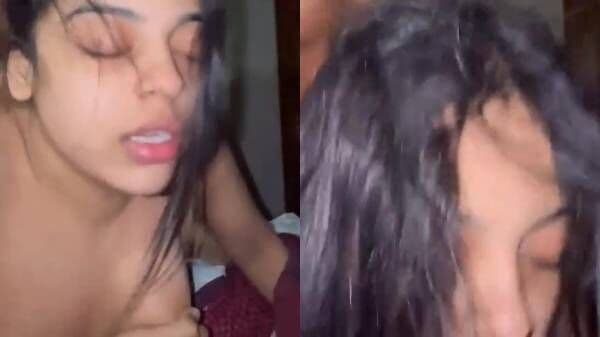 Desi couple's hot make-up sex in doggy style after a silly fight
