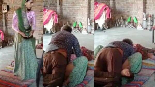 Old Sarpanch screwing Bihari village wife when husband away