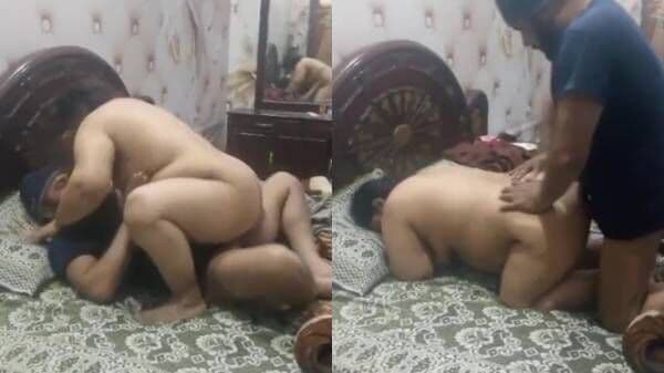 Islamabad aunty engaging in steamy sex to keep body warm