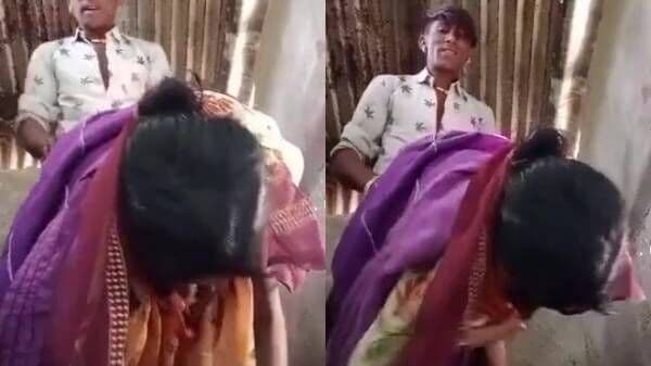 Gujarati village bhabhi fucked in doggy style by neighbour