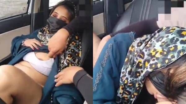 Faisalabad college girl skips class and gives blowjob to bf in car