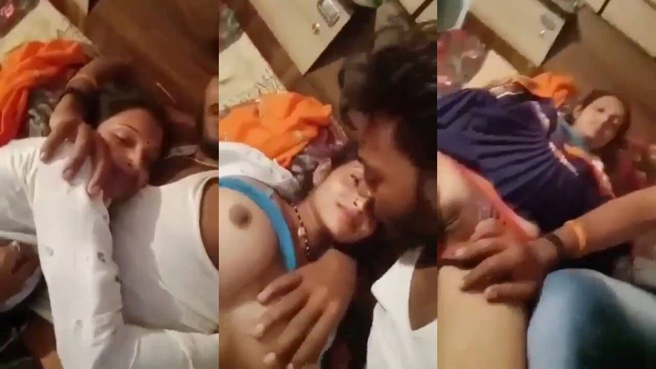 Rajasthani wife's big boobs & pussy recorded on cam by husband