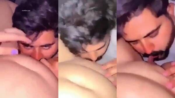 Amateur Pakistani girl enjoying first time pussy licking and oral