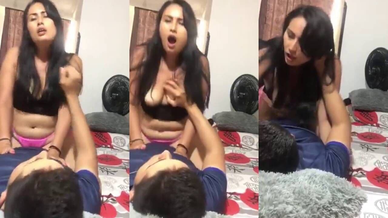 Sexy Spanish girl Maria seduces and rides step-brother's dick