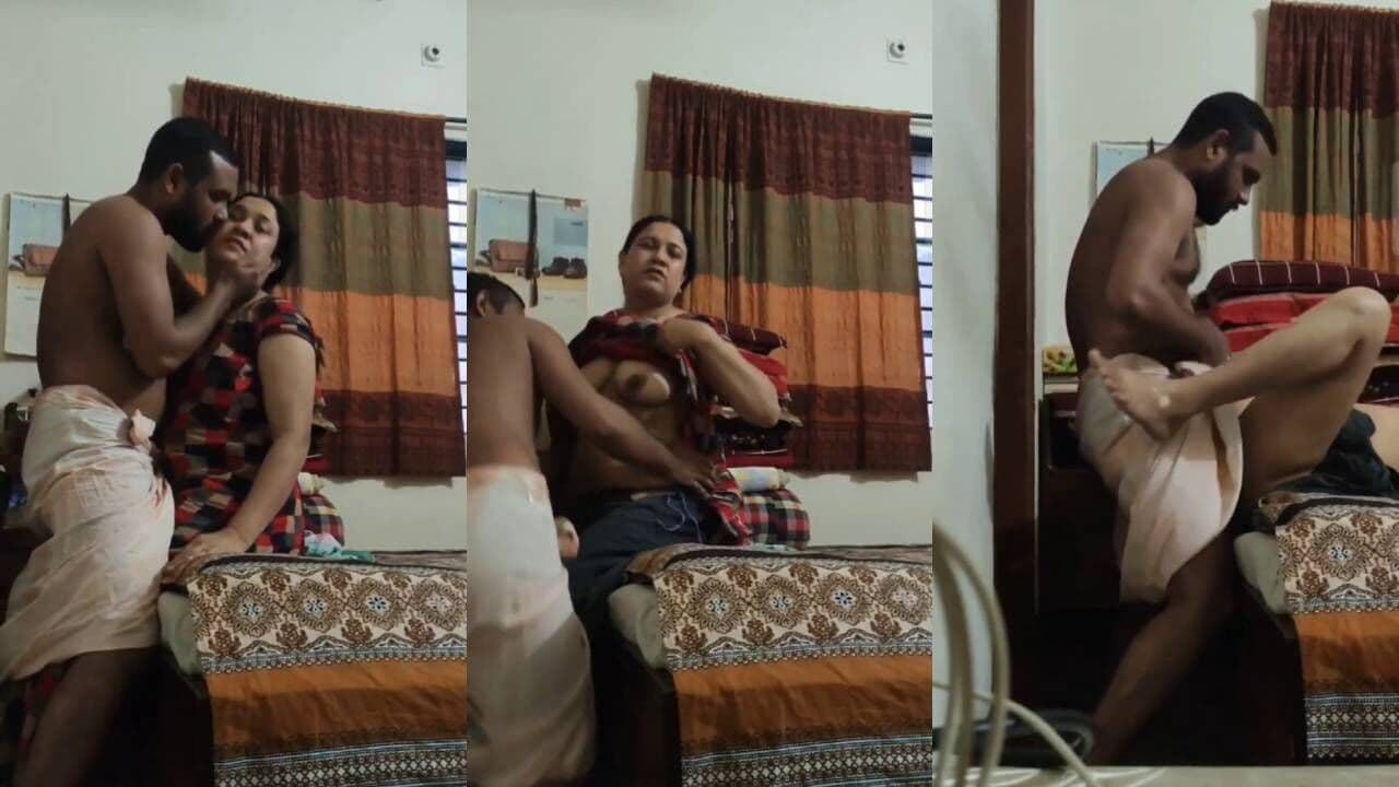 Horny driver guy sucking boobs and fucking pussy of Indian aunty