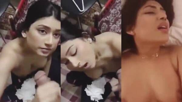 Hot Mumbai girl handjob & saying _bas karo bas_ during hard fuck
